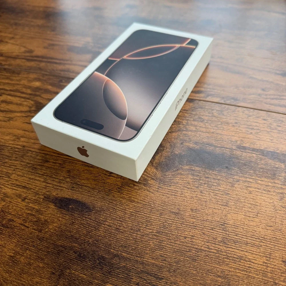 Apple iPhone 16‎ Pro Max Empty Box Desert Titanium 256GB